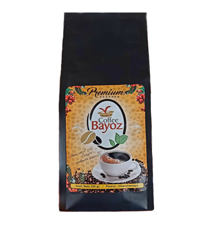 Café Molido Orgánico de Exportación de origen Chanchamayo, Perú 500 gr